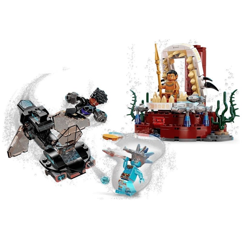 LEGO - Marvel King Namor’s Throne Room 355 Pieces - 76213 - Image 4