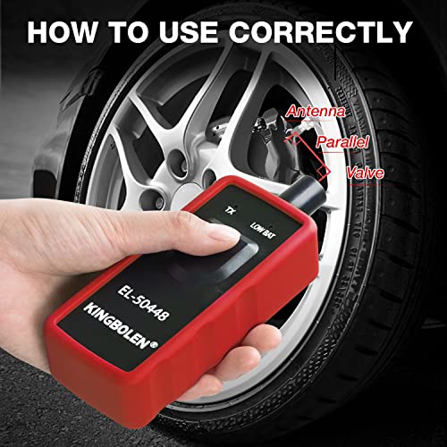 KINGBOLEN EL-50448 TPMS Relearn Tool for GM Auto Tire Pressure Monitor System Sensor Activation TPMS Reset Tool for GM/Cadillac/Buick/Chevy Vehicles - Image 4