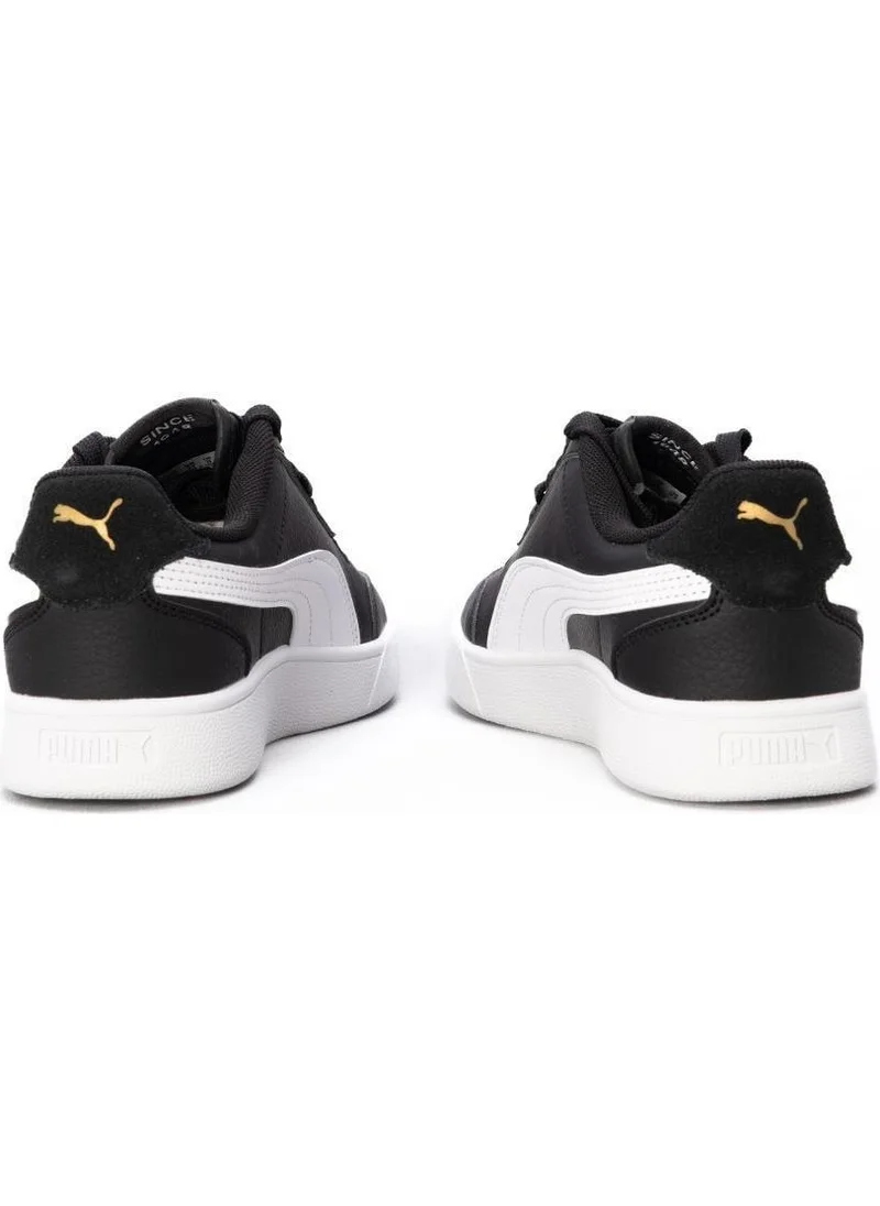 بوما Shuffle 309668 04 Black-White-Gold Women's Sneakers