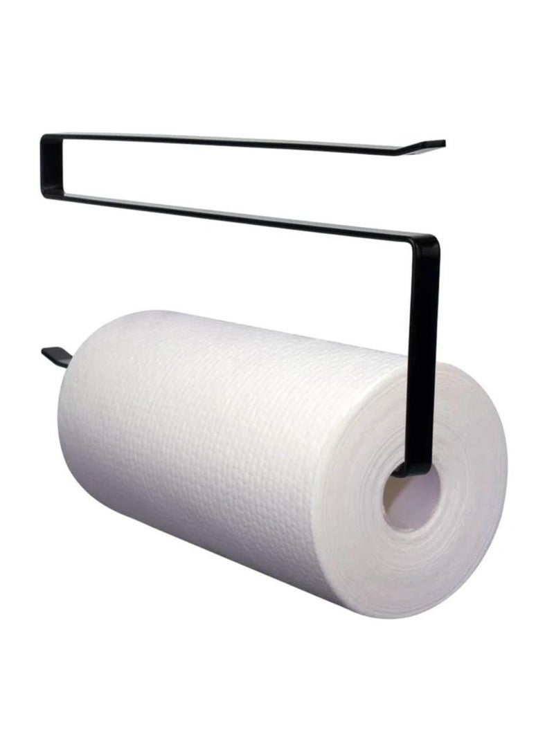 Metal Paper Towel Holder – Under Shelf Organizer for Kitchen Space Saving - Image 4