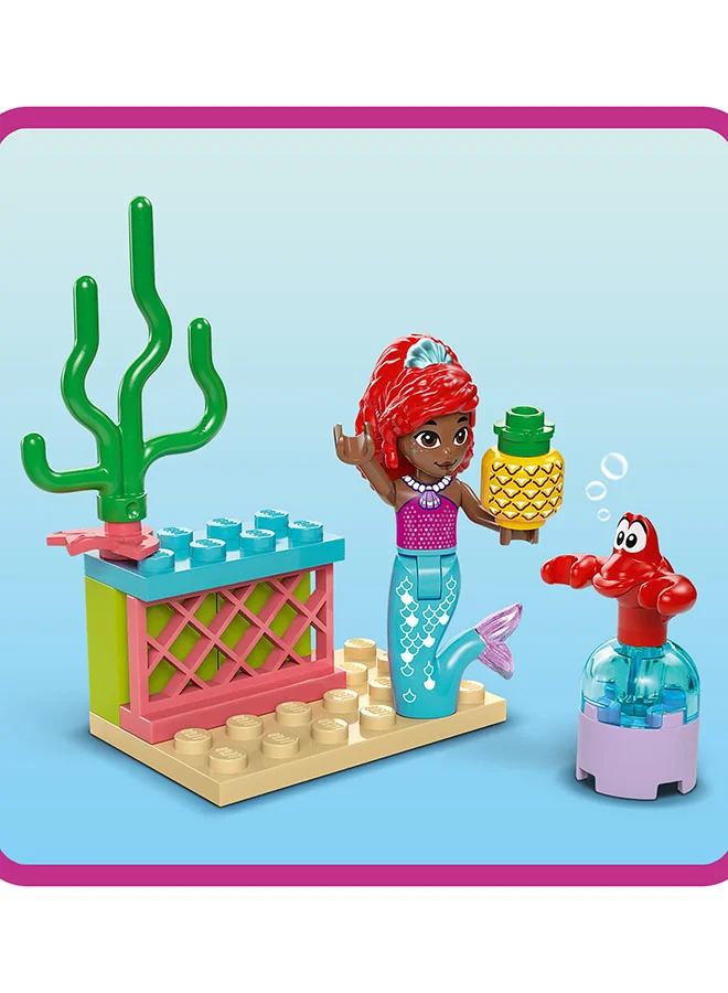 LEGO Disney Princess Ariel’S Music Stage, Buildable Toy For Kids With 2 Iconic Characters, Fun Gift Idea For Tv Show Fans, Girls And Boys Aged 4 Plus 43235 (60 Pieces)