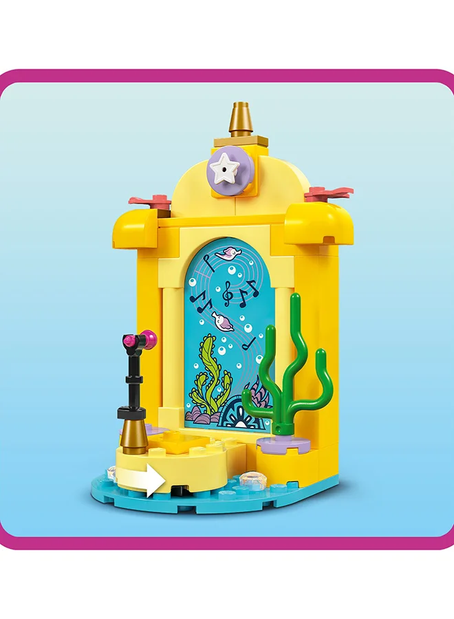 LEGO Disney Princess Ariel’S Music Stage, Buildable Toy For Kids With 2 Iconic Characters, Fun Gift Idea For Tv Show Fans, Girls And Boys Aged 4 Plus 43235 (60 Pieces)