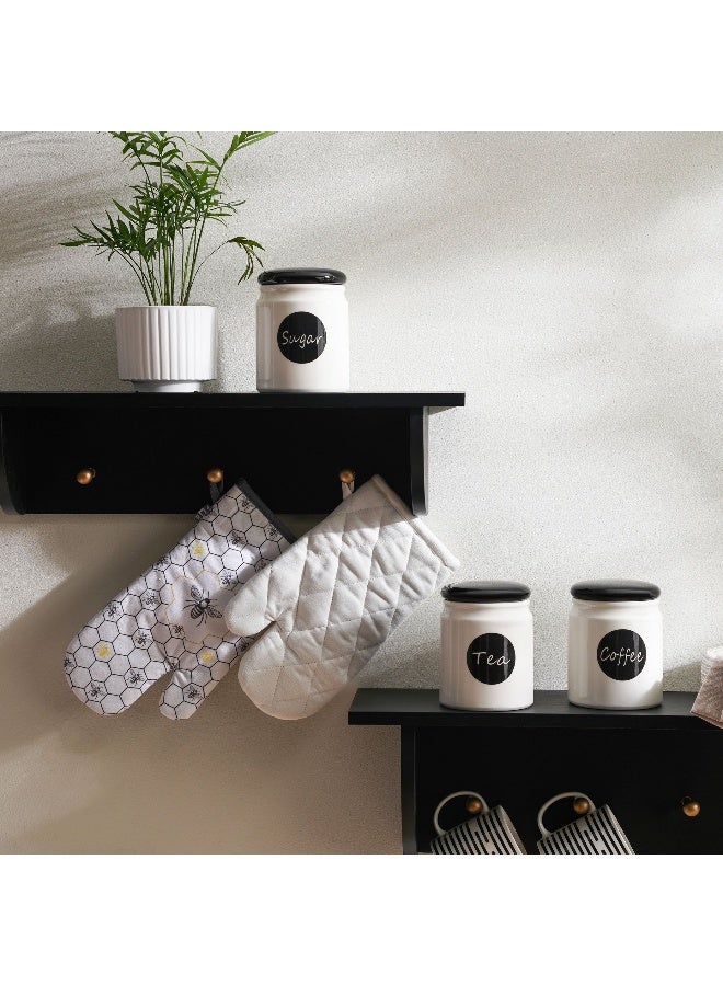 Pan Home علبة قهوة دينزي 800 مل - أبيض - Image 1