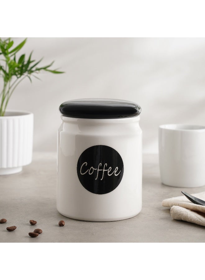 Pan Home علبة قهوة دينزي 800 مل - أبيض - Image 4