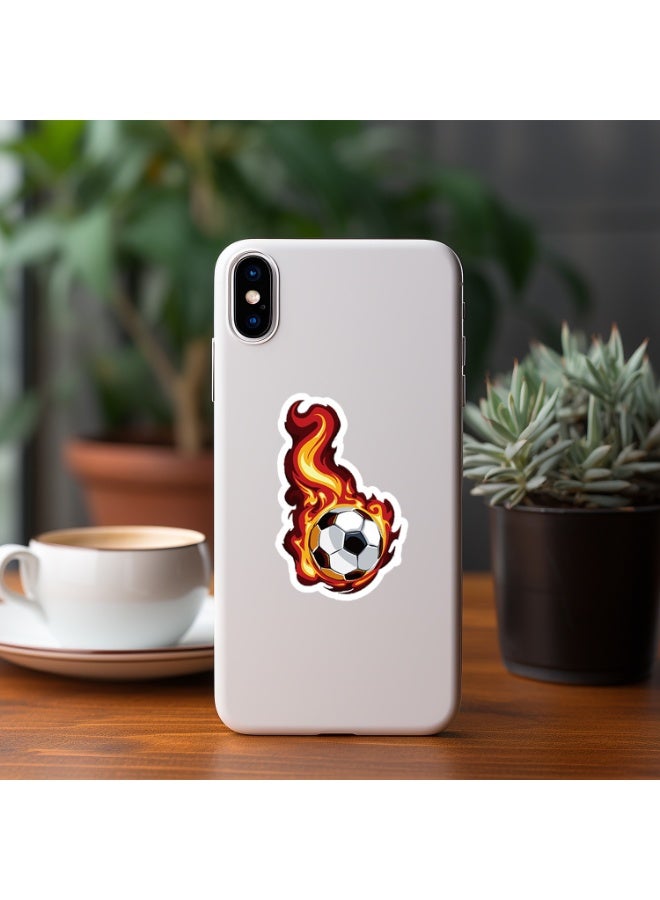 ORAINBOW Soccer Stickers 50PCs Laptop Decals Gift Toddlers Teens Girls Cute Cool Kawaii Tools Decorations DIY Stickers for Hydro Flask - Image 2