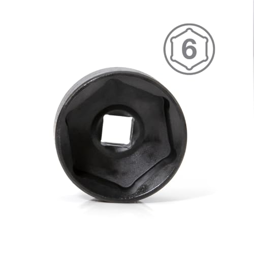 Steelman 5-Piece 3/8-Inch Drive Low Profile Oil Filter Wrench Socket Set, 24mm, 27mm, 29mm, 32mm, and 36mm Sizes - Image 5