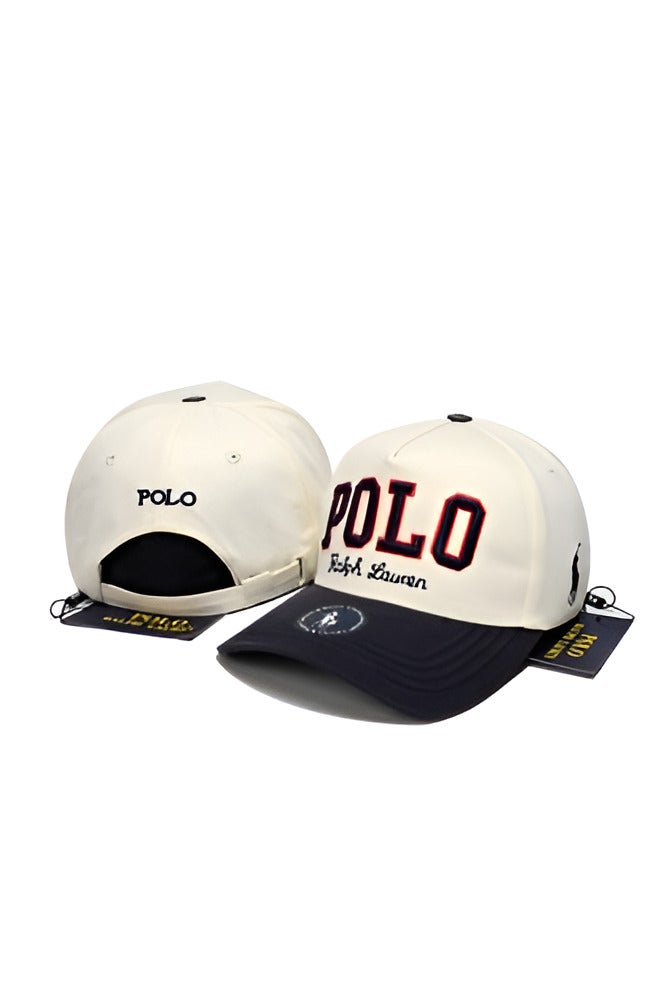 POLO RALPH LAUREN Polo Ralph Lauren Two-Tone Baseball Cap with Logo Embroidery - Image 1