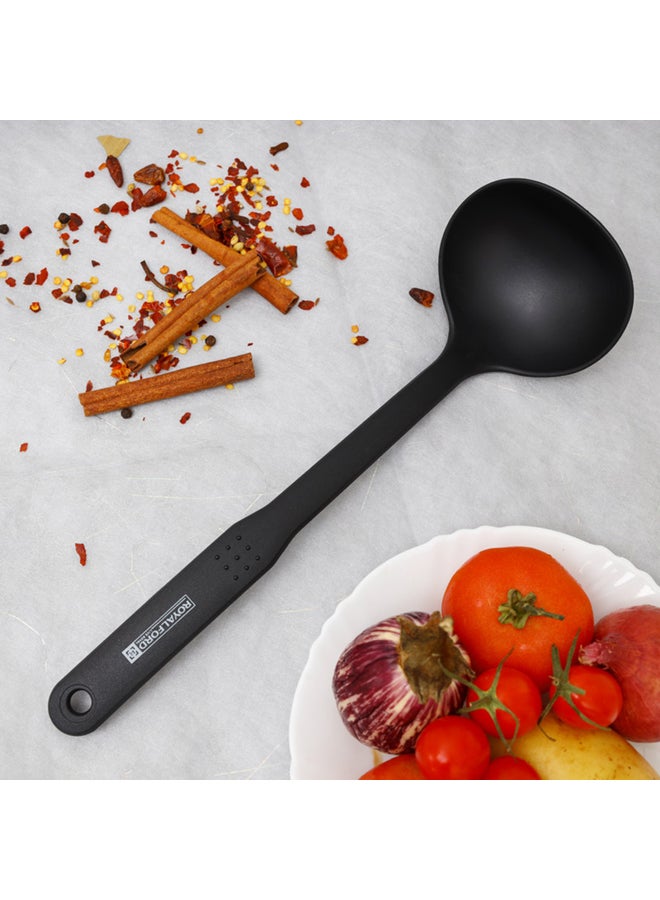 Royalford Nylon Soup Ladle Black - Image 3