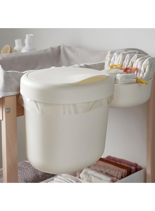 Zaboon Stor baskets changing tbl set of 4, white - Image 4