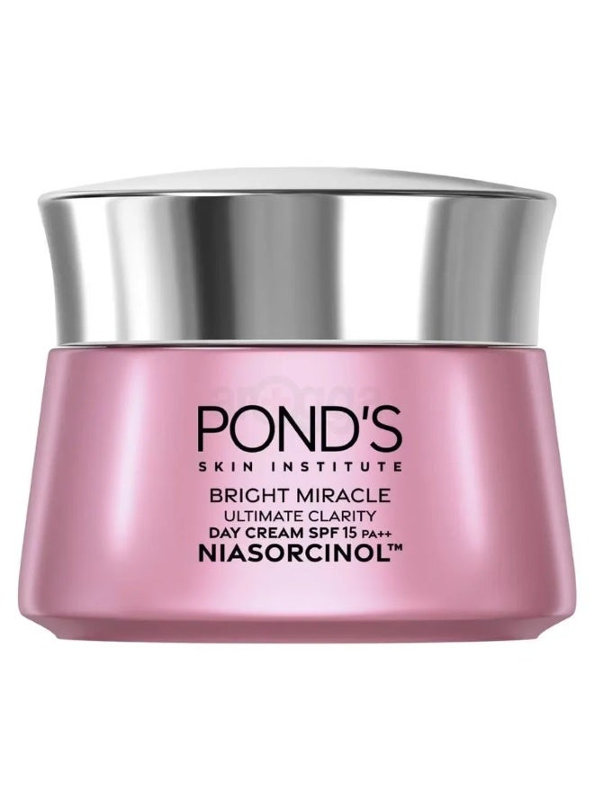Pond's Bright Miracle Niasorcinol Day Cream SPF15 45G - Image 3