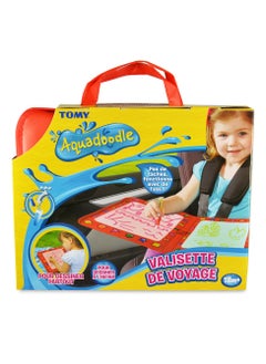 TOMY Tomy Aquadraw Travel Drawing Bag - Portable Dual-Sided Creative Toy for Kids | Mess-Free Coloring - Educational and Fun | Ages 3 and Up | Compact Size: Red Case  - Image 3