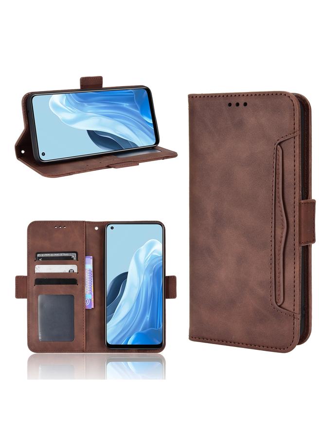S-TOP Case For OPPO Reno7 5G / Find X5 Lite Skin Feel Calf Pattern Leather Phone Case - Image 1
