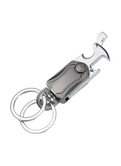 Keychain, Bottle Opener Keychain Accessories, Keychain Clip, Unisex Keychain Holder, 360 Degree Rotating Car Keychain Carabiner, Protective Keychain