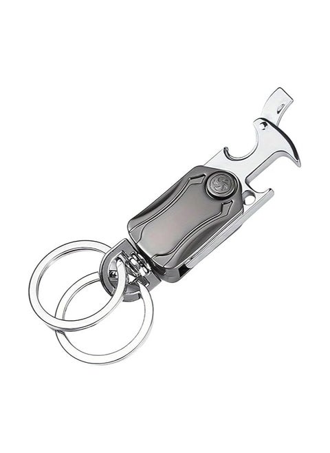 Keychain, Bottle Opener Keychain Accessories, Keychain Clip, Unisex Keychain Holder, 360 Degree Rotating Car Keychain Carabiner, Protective Keychain