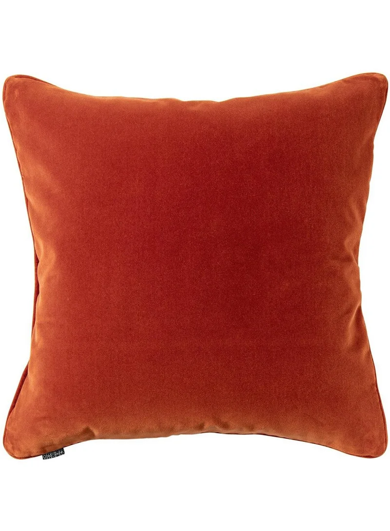 KNOT HOME Cushion Arcie Tangelo (with filler) Pillow Knot Home Cover Set for Modern Sofa Contemporary Living Room Bedroom and Office Soft Washable