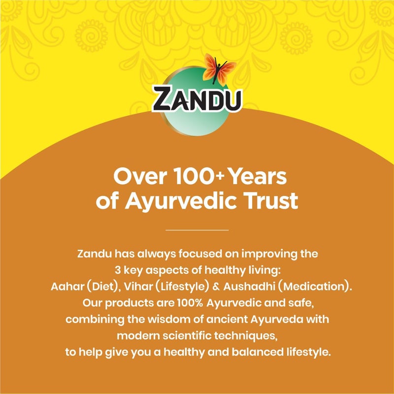 Zandu زاندو كيساري جيفان شايوانبراش خالي من السكر - 450 جرام، منشط عشبي لمرضى السكري مع تأثير مضاد للشيخوخة - Image 5