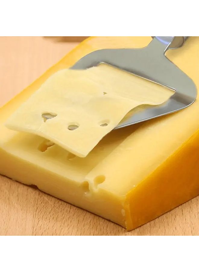 Silvery Stainless Steel Cheese Grater Slicer Butter Slicer Baking Cake Spatula Kitchen Tool - Image 4
