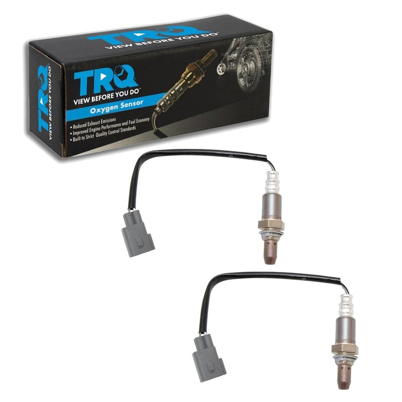 TRQ Oxygen O2 Sensor Pair Set of 2 for Lexus Toyota - Image 1