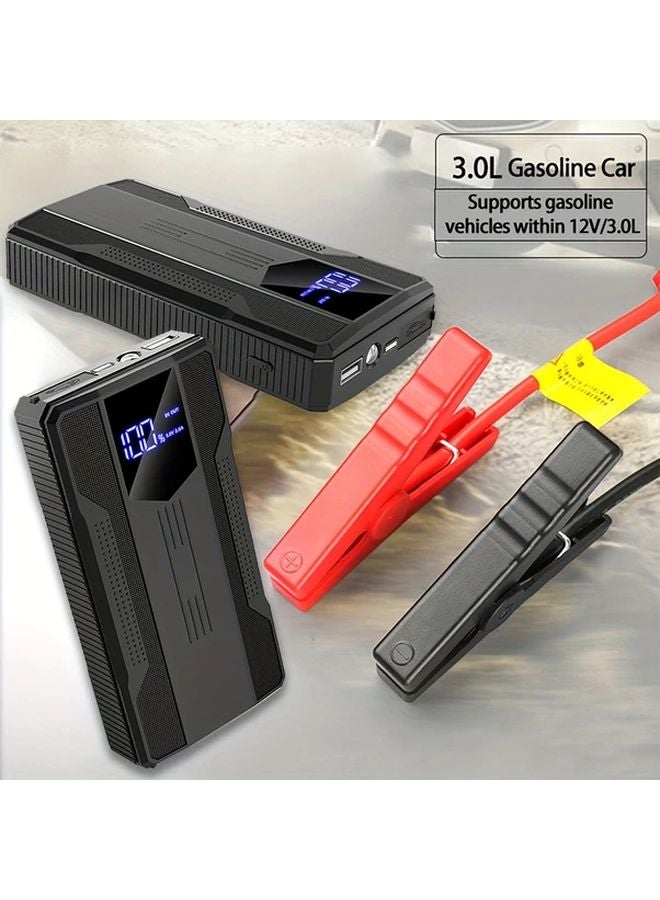 بلاك 1000A مشغل سيارة محمول للطوارئ، بنك طاقة بشاحن نوع سي للسيارات والدراجات النارية وسيارات الدفع الرباعي - Image 4