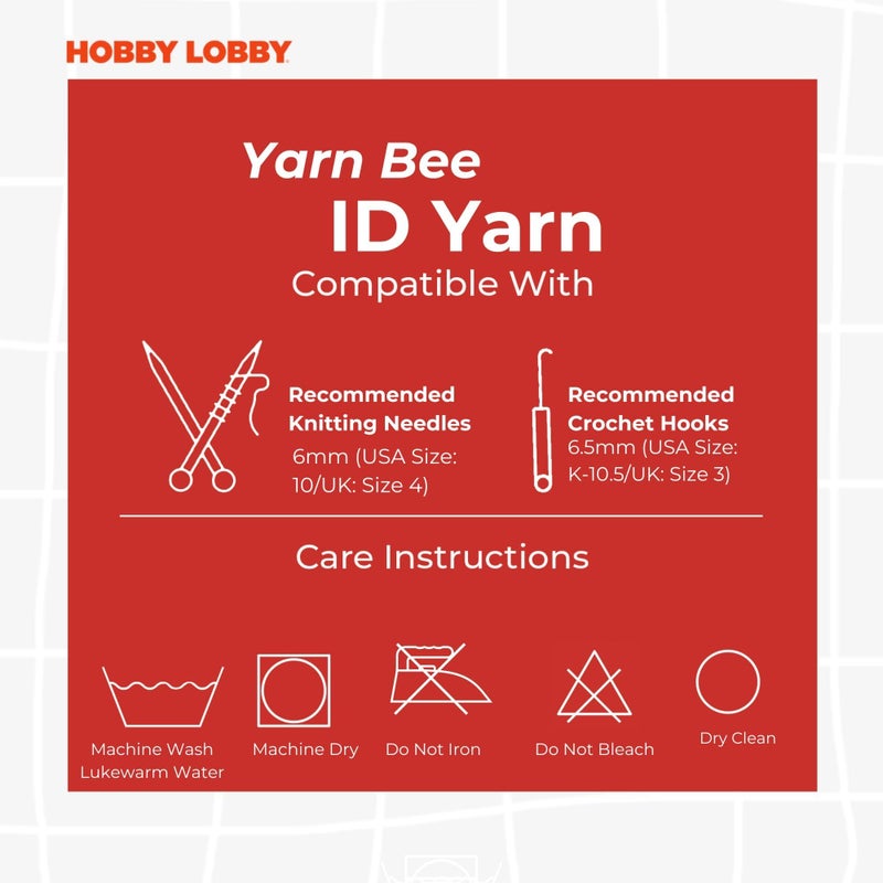 Hobby Lobby I Love This Yarn 4 - Medium â€“ Soft Skein â€“ 252 Yards of Acrylic Yarn for Crocheting Blankets, Hats, & More â€“ Craft Supplies for Handcrafting Accessories, Blue Green - Image 4