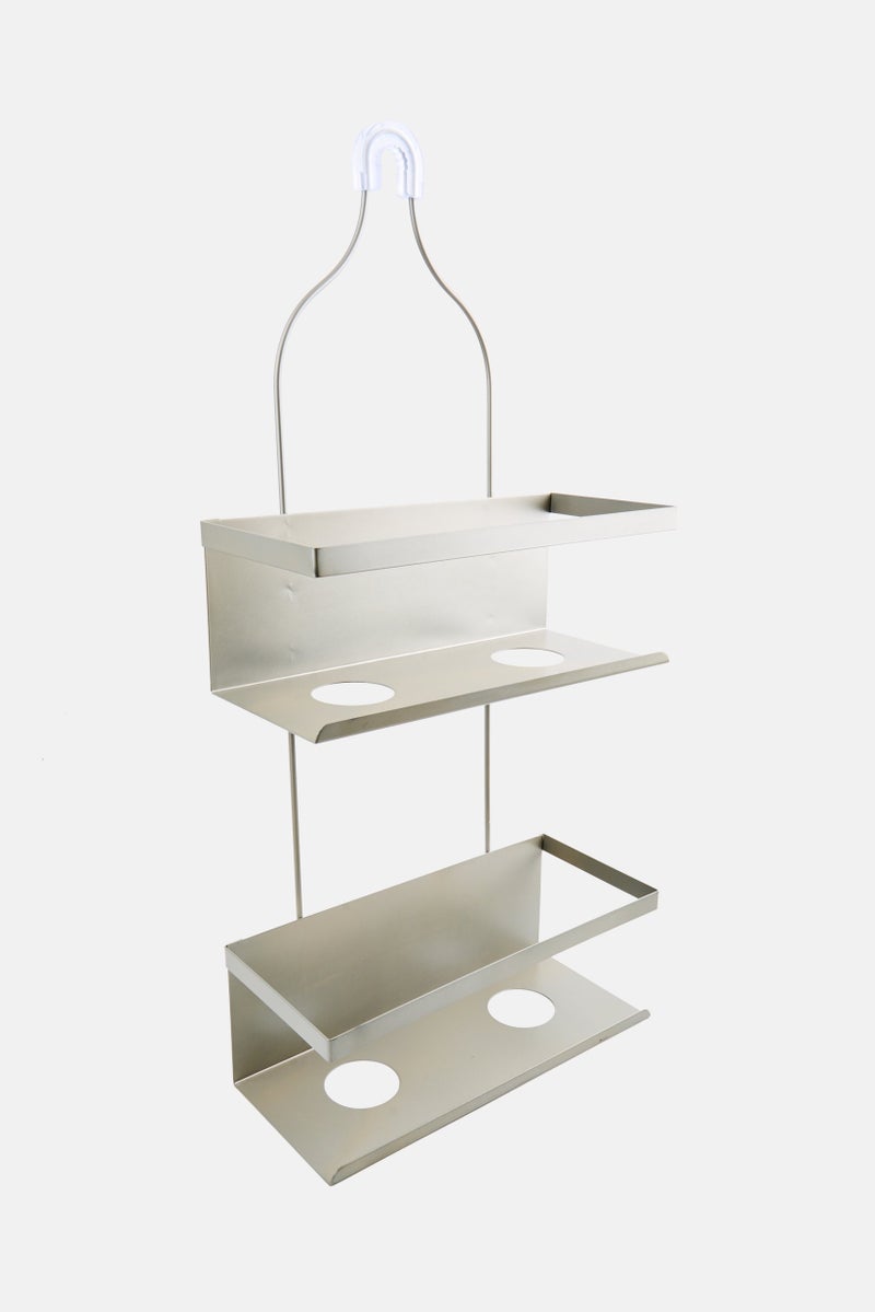 AMG Metal Shower Hanging Caddy, Grey - Image 3