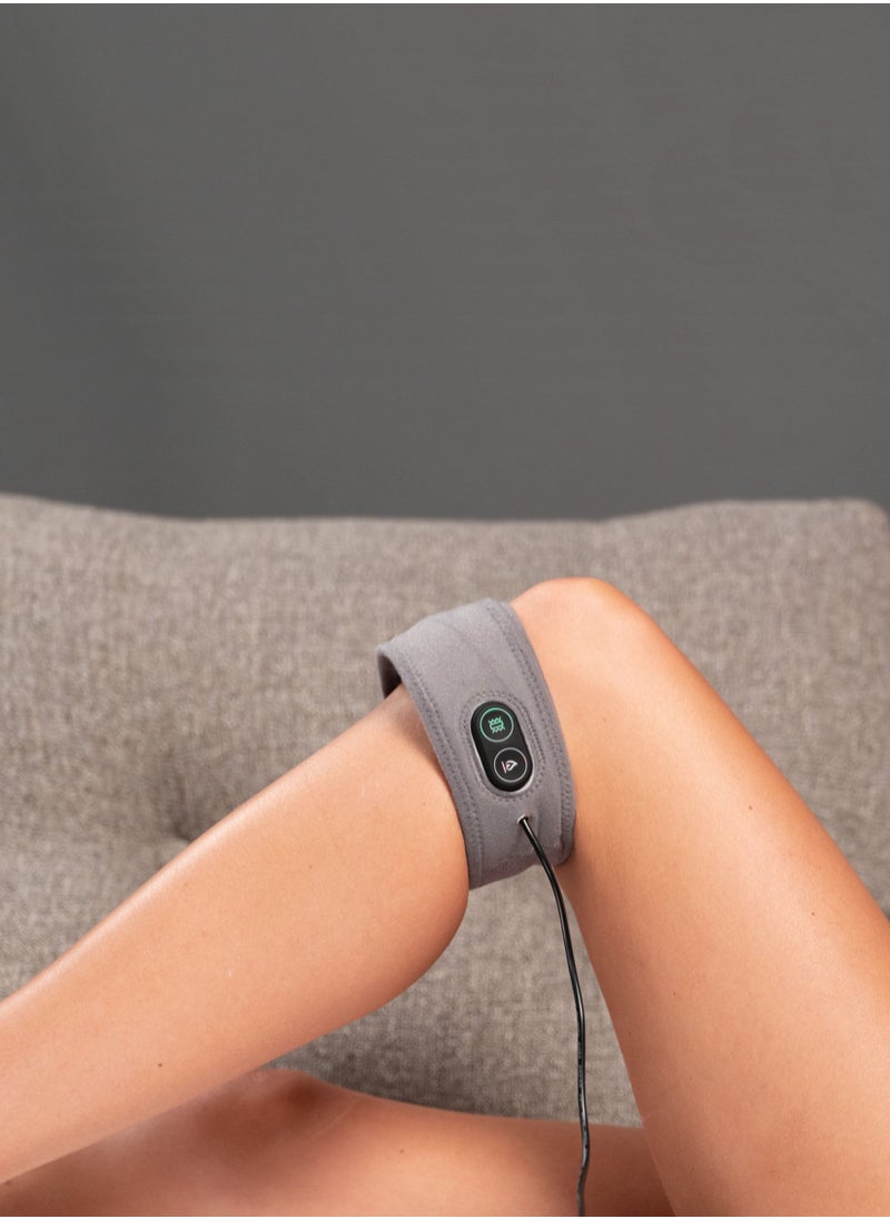 Generic Calm Heat Flexi Wrap Personal Electric Heating Pad Vibration Massager For Muscles And Joints Massage Therapy Pain Relief Wrist Leg Arm Knee Calf Ankle Elbow  - Image 2