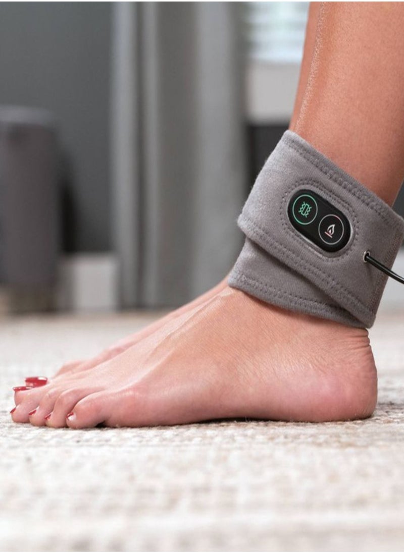 Generic Calm Heat Flexi Wrap Personal Electric Heating Pad Vibration Massager For Muscles And Joints Massage Therapy Pain Relief Wrist Leg Arm Knee Calf Ankle Elbow  - Image 4