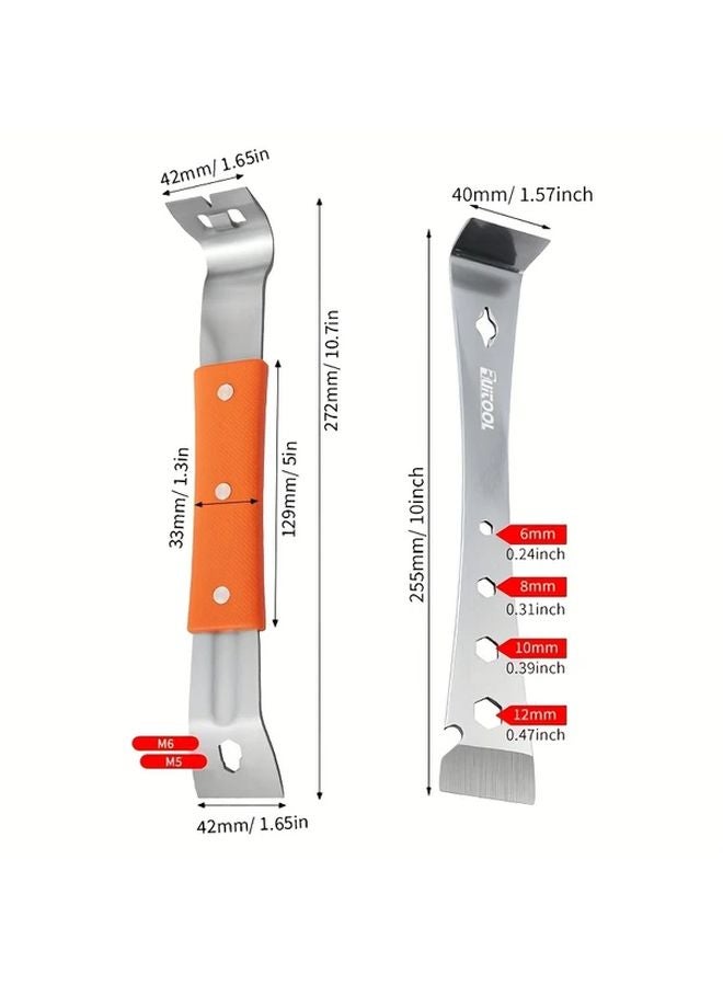 3 في 1 مجموعة أداة فولاذية مقاومة للصدأ متعددة الاستخدامات للقيام بأعمال الترميم المنزلية - Image 1