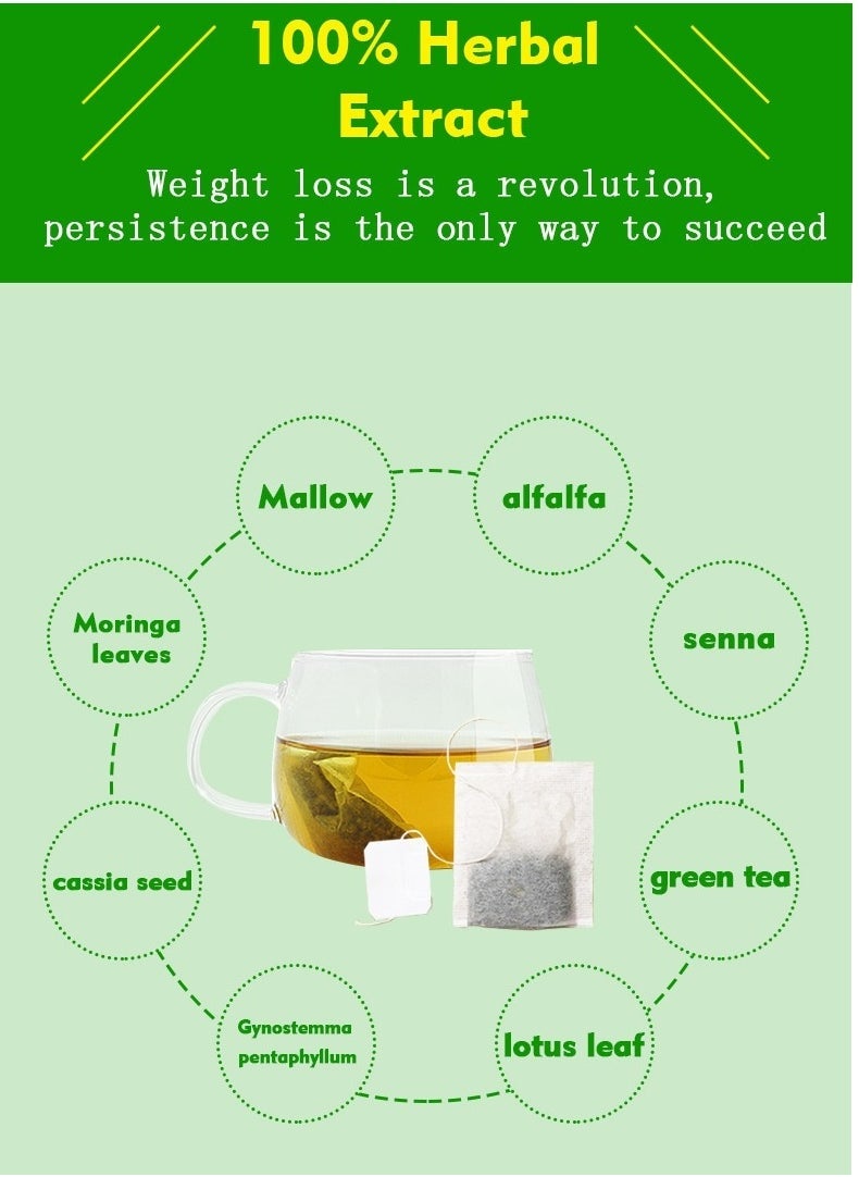 Wins Town Weight Loss Slimming Tea,All Natural,Oriental Herb Tea, Support Healthy Digestion and Metabolism 20 bags  - Image 4