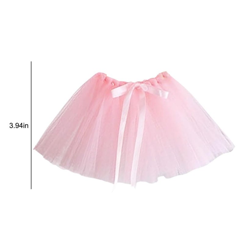 ZUYYON 12 Pcs Mini Tutu Table Skirt Wine Bottle Cover Tulle Tutu Table Skirt Decor Tutu Garland Tulle Table Centerpieces for Wedding Baby Shower Cake Dessert Birthday Party(Pink) - Image 2