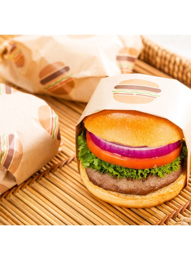 Restaurantware 12 x 12 Inch Pastry Sheets, 500 Durable Sandwich Wrapping Papers - Greaseproof, Microwavable, Kraft Paper Food Basket Liners, For Restaurants, Bakeries, Or Coffee Shops  - Image 3