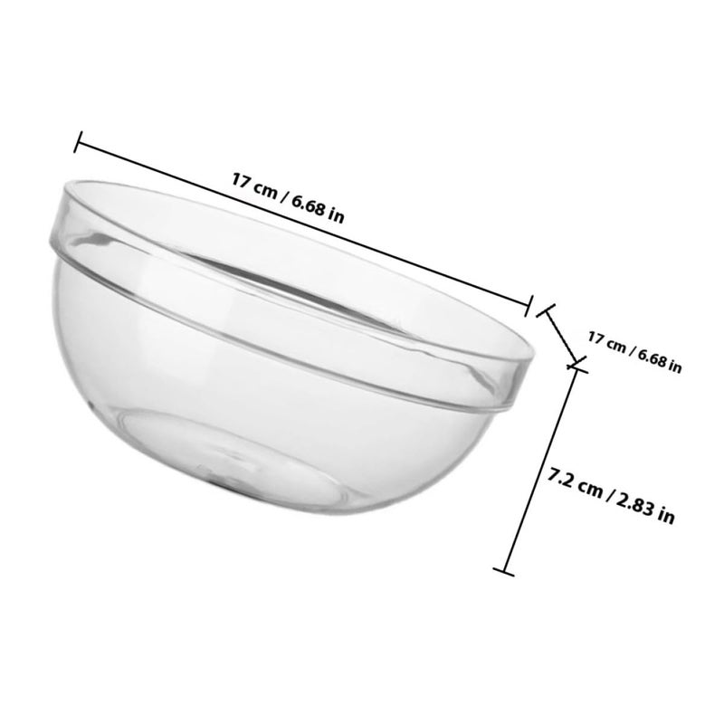 Reusable Shatterproof Salad Bowl Medium Size For Kitchen Serving Mixing And Dining - Image 3