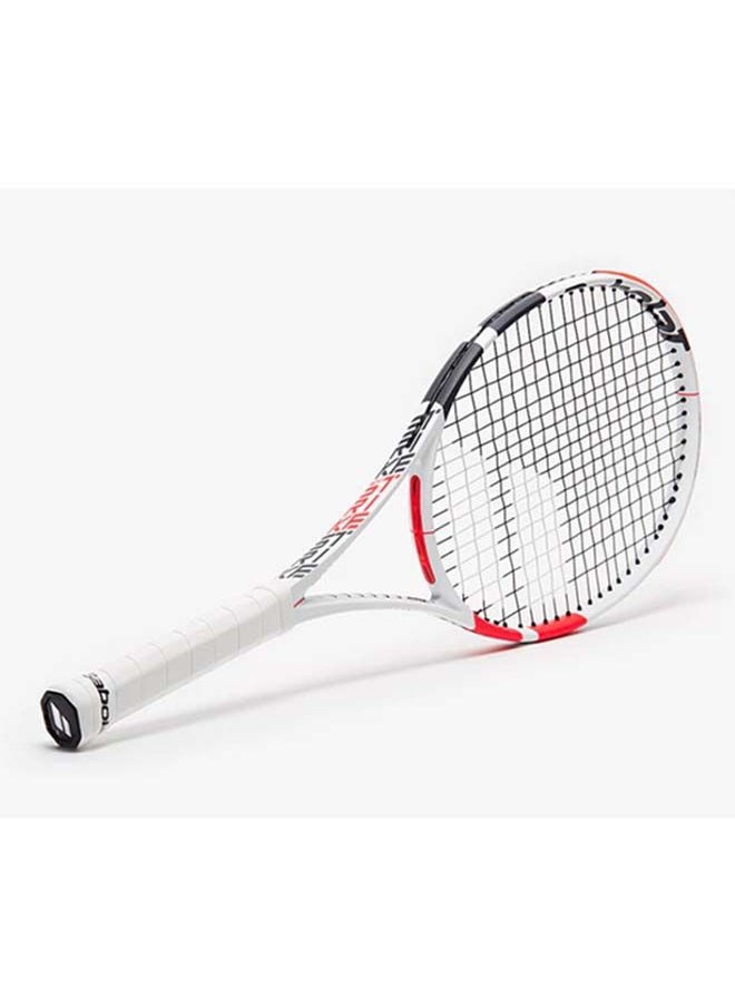بابولات مضرب بيور سترايك 100 S Nc 102400-G3 اللون أبيض أحمر أسود  - Image 2
