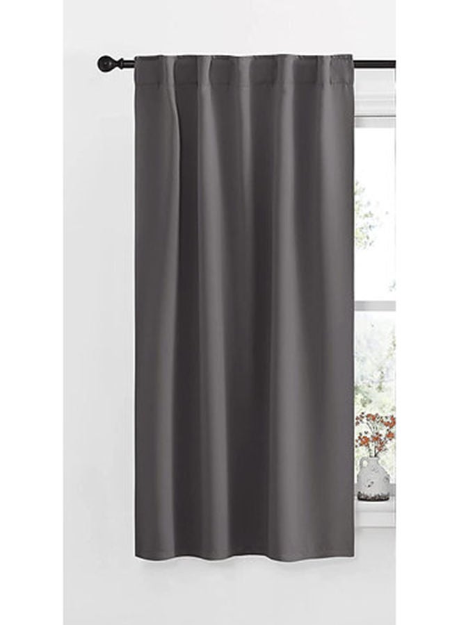 Cartela Curtains ستائر تعتيم الغرفة بشريط 132 عرض × 160 ارتفاع - Image 1