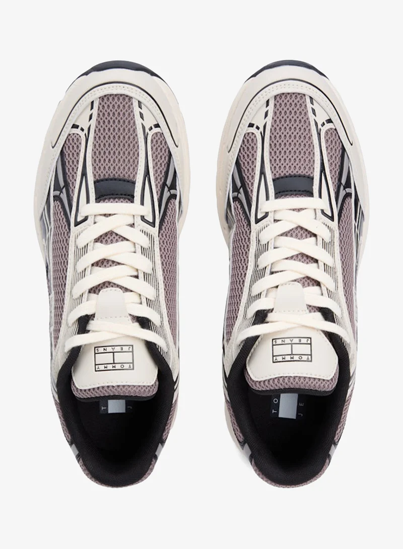 Tommy Jeans Dusty Brown Archive Runner Trainers for Men | Best Price UAE