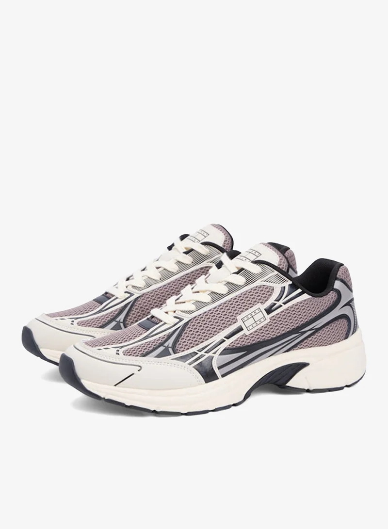 Tommy Jeans Dusty Brown Archive Runner Trainers for Men | Best Price UAE