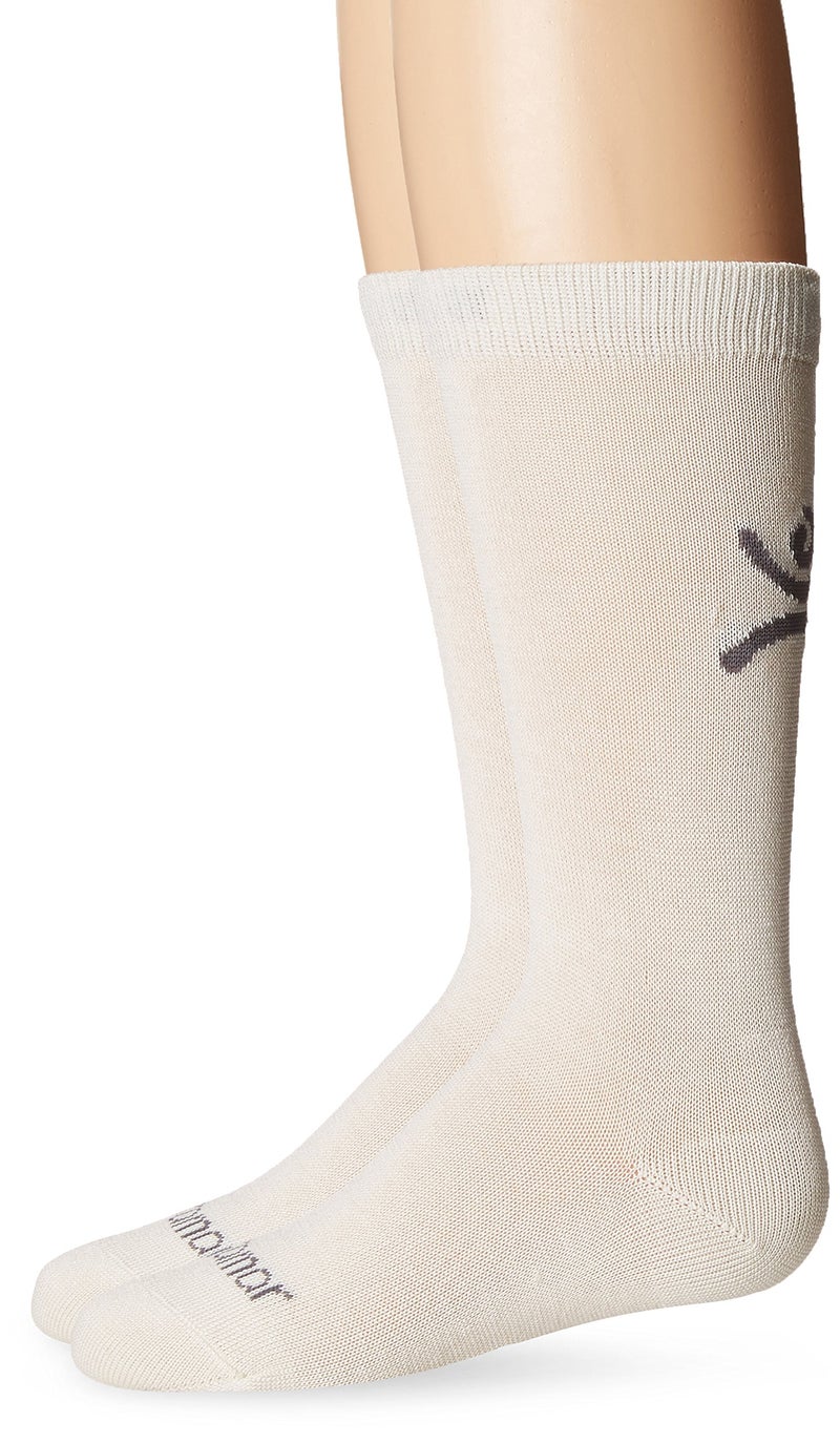 Terramar Kids' Thermasilk Ultra-Thin Performance Over-Calf Liner Sock (Pack of 1), Natural, X-Large (5-6) - Image 2