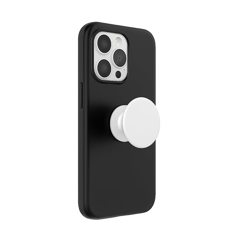 Creatology ® Case Holder Phone Grip – Compatible with Samsung, iPhone, ONEPLUS & More Phone Cases – Anti-Drop, One-Handed Use, Phone Stand Plain Matte Finish (2 White) - Image 4