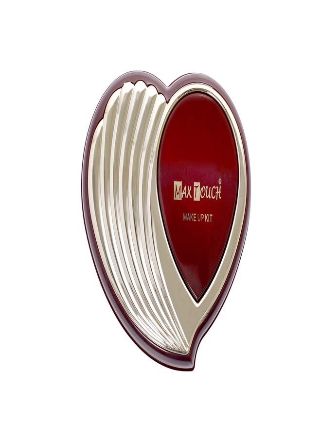 Max Touch MaxTouch Professional All In One Makeup Palette Kit 17 Colors Eyeshadow Palette With, Blusher, Powder Cake, Lipgloss, Mascara, Eye Pencil and Lip Pencil Makeup Kit 2064 - Image 4