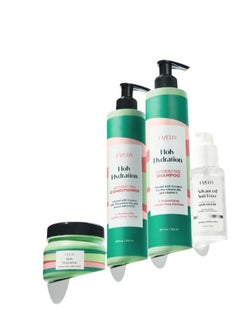 favelin Holy Hydration Hydrating Hair Mask | Infused with Coconut oil - Pro-Vitamin B5 & Vitamin E | Sulfate Free | 300 ml  - Image 3