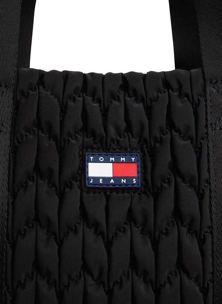 TOMMY JEANS Logo Urban Quilted Tote  - Image 4