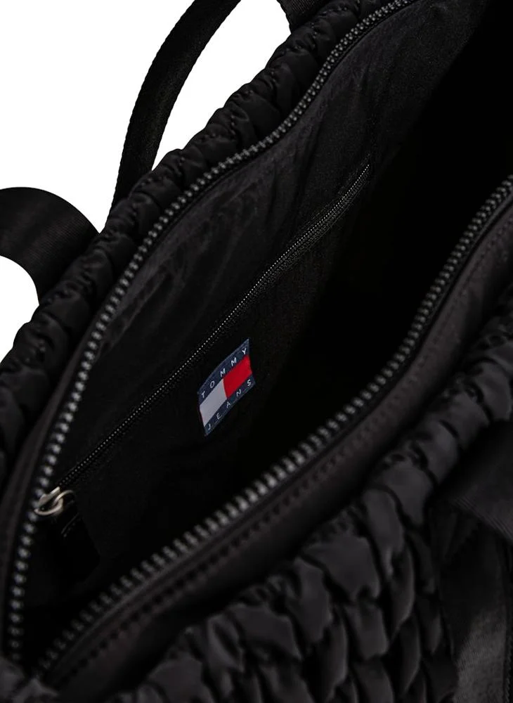 TOMMY JEANS Logo Urban Quilted Tote