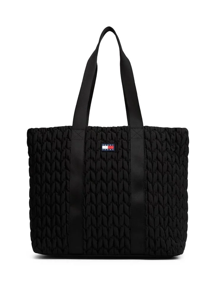 تومي جينز Logo Urban Quilted Tote