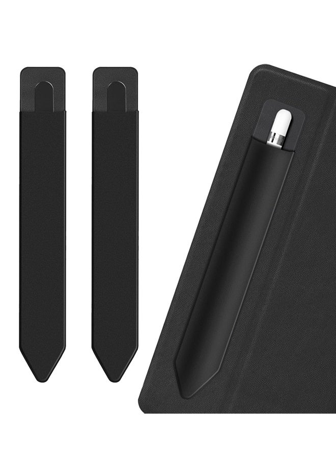 حاملان لأقلام Apple Pencil من الجيل الأول والثاني، وغطاء لاصق لأقلام iPad من الجيل التاسع/الثامن، وقلم Surface اللوحي - Image 1