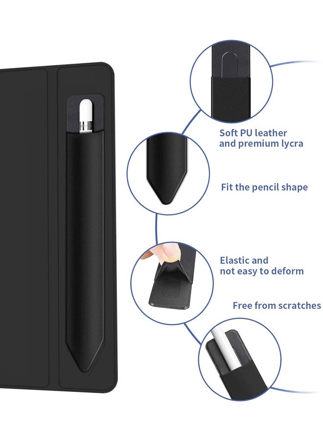 حاملان لأقلام Apple Pencil من الجيل الأول والثاني، وغطاء لاصق لأقلام iPad من الجيل التاسع/الثامن، وقلم Surface اللوحي - Image 4