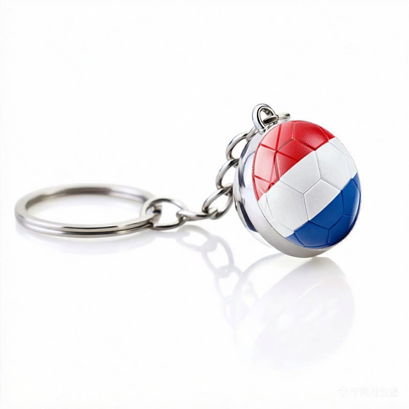 2026 FIFA World Cup USA Canada Mexico Zinc Alloy Keychain Fan Souvenir Mascot Pendant - Image 1