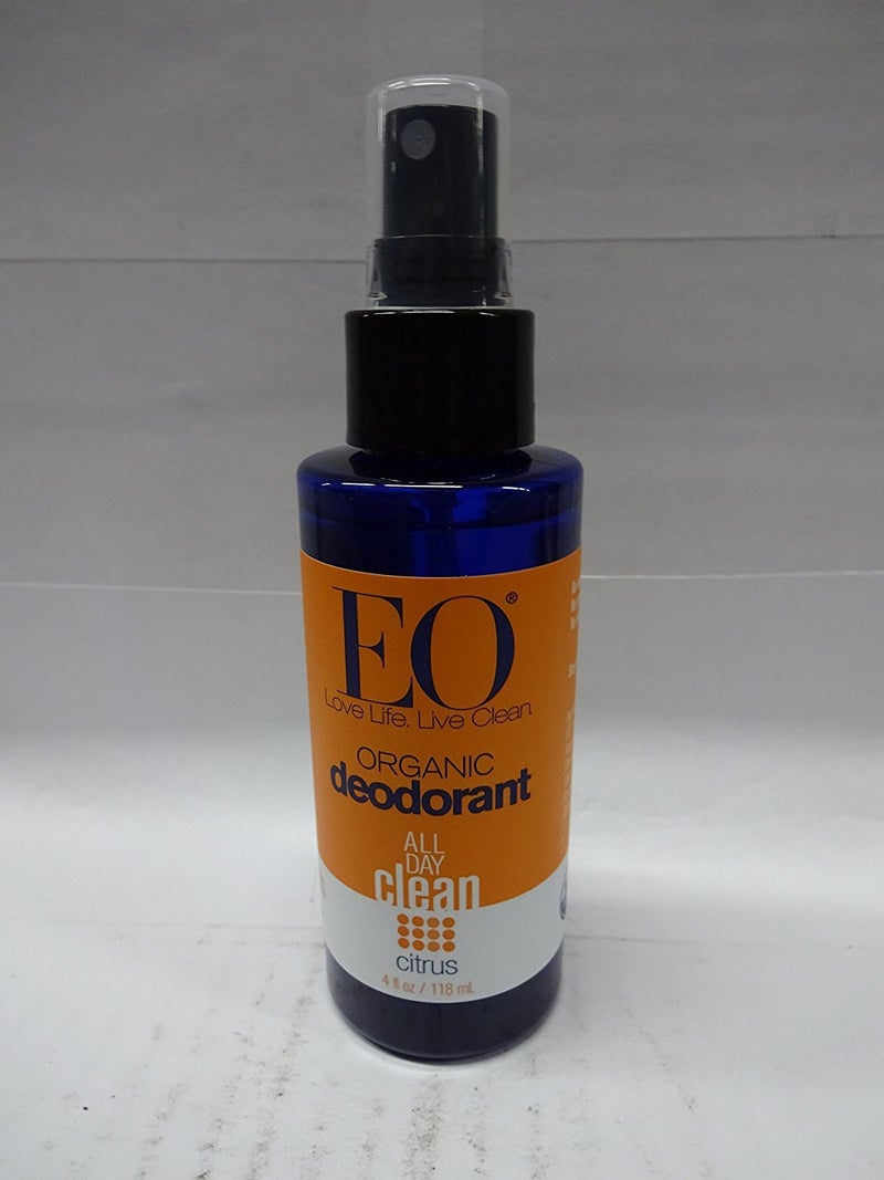 EO Organic Deodorant Spray, Citrus, 4 Fluid Ounce - Image 2