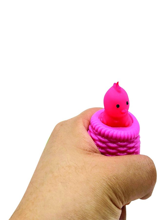 Geddes Raymond Geddes Squeeze ‘N’ Pop Toy (24 Pack) - Squishy Animal Squeeze Toy for Kids - Relaxing Popper Toy - Image 3