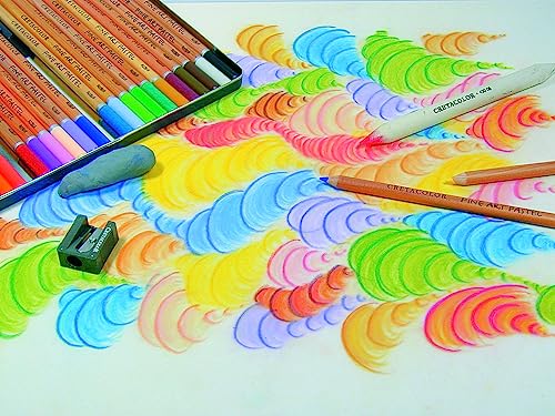 Cretacolor Fine Art Pastel Pencil Set, Set of 72, Multi - Image 5