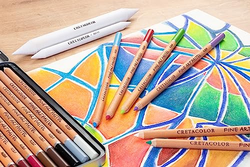 Cretacolor Fine Art Pastel Pencil Set, Set of 72, Multi - Image 4